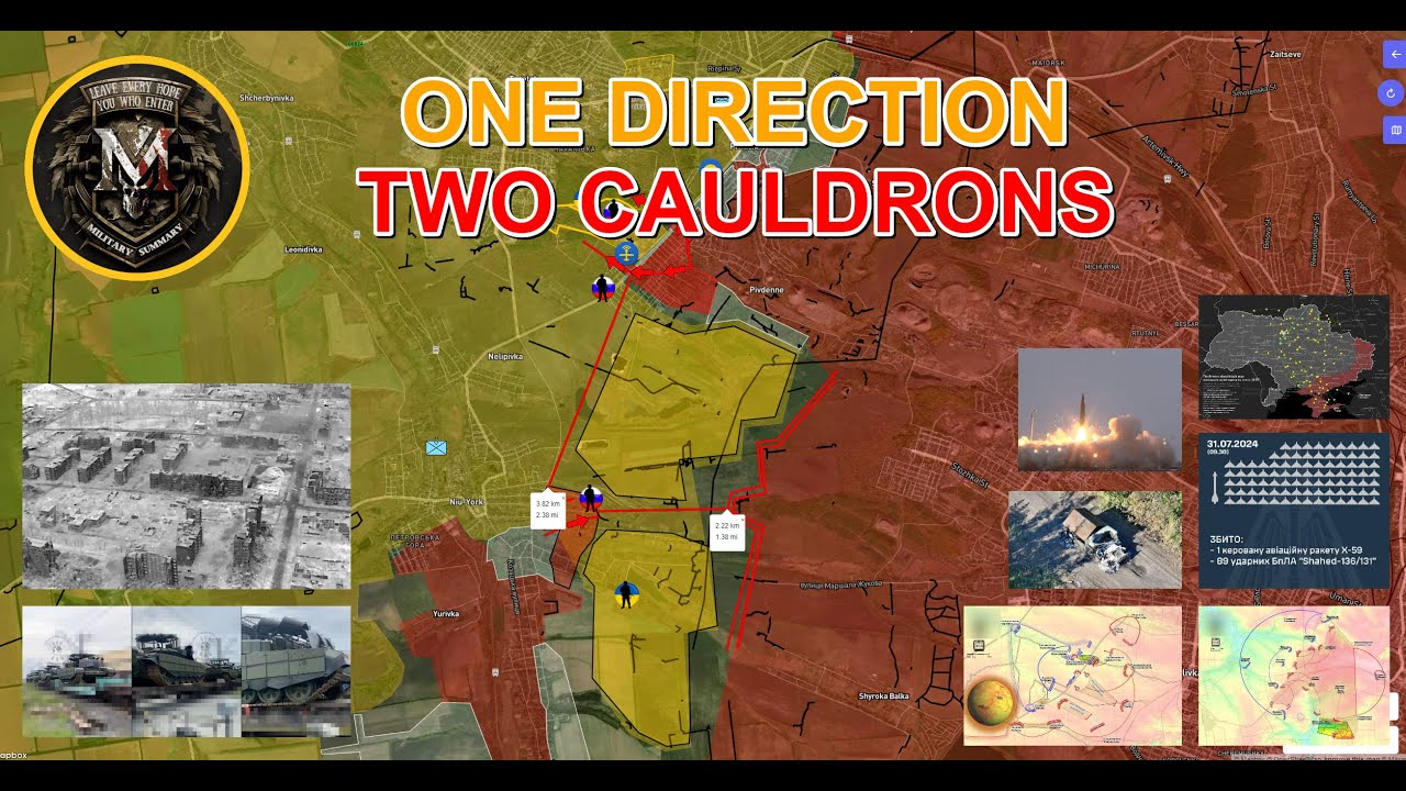 The Heat F-16s Have Arrived – The Hunt Begins Toretsk Is Collapsing Military Summary 2024.07.31