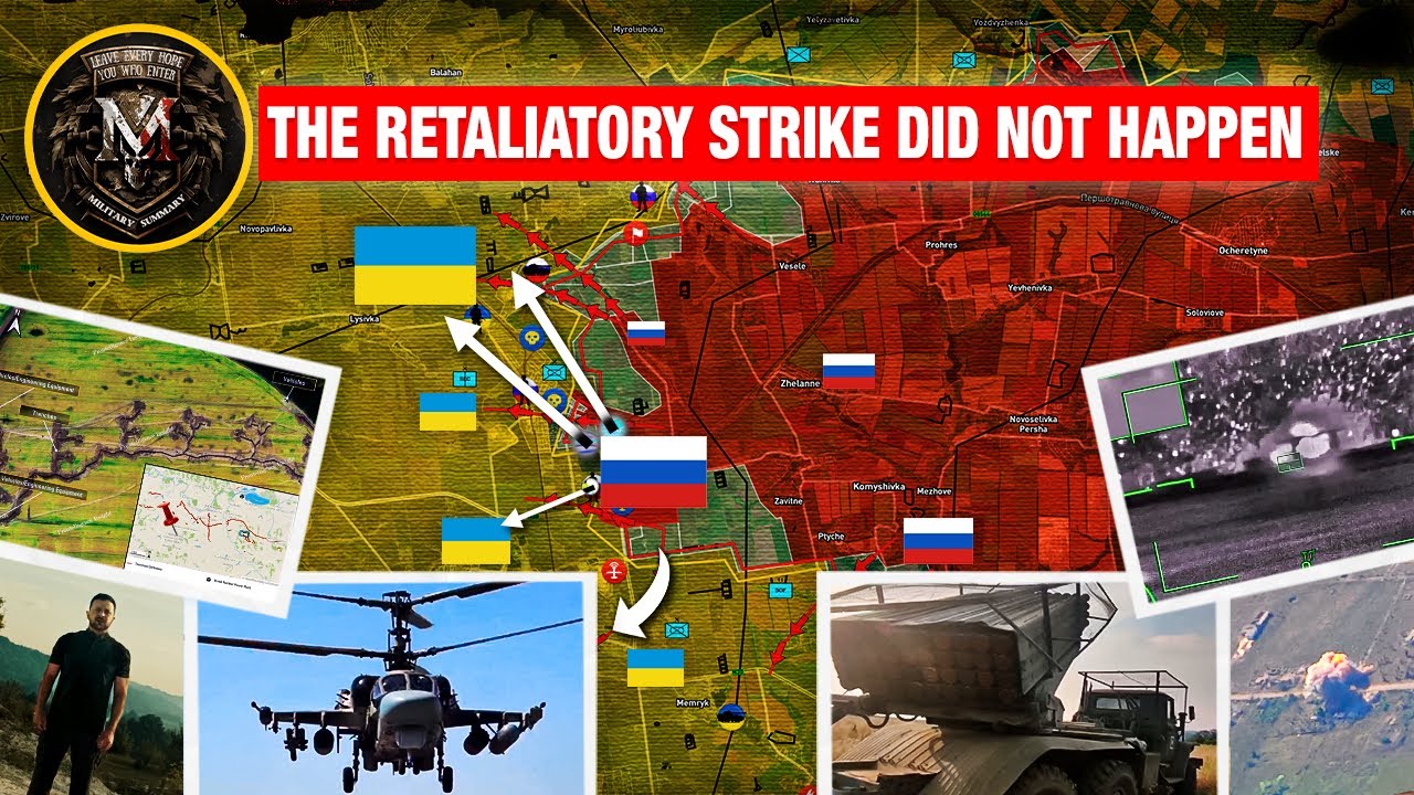 The Heat No Retaliatory Strike Ukraine Have Broken The Qatar Agreements Military Summary 2024.08.24