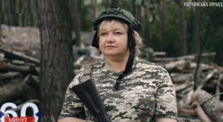 The War Won’t End Without Women Fighting. Ukrainian propaganda is pushing Full Mobilization for Women!