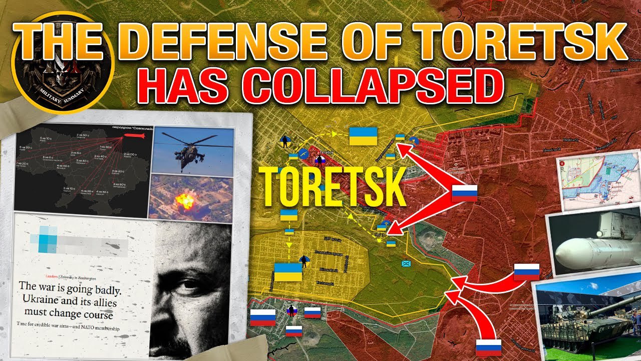 Harvest Time Another Massive Attack With Kinzhals Toretsk Is Collapsing Military Summary 2024.09.27