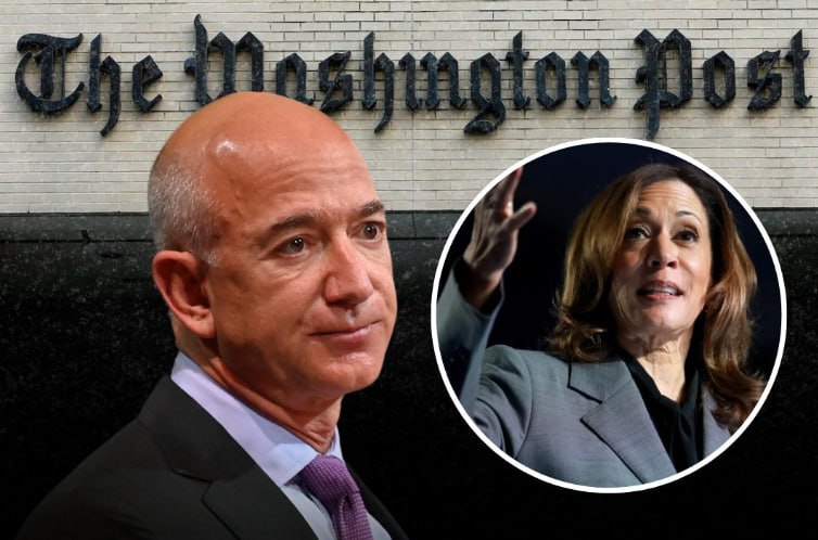 Bezos Kills WaPo Kamala Harris Endorsement