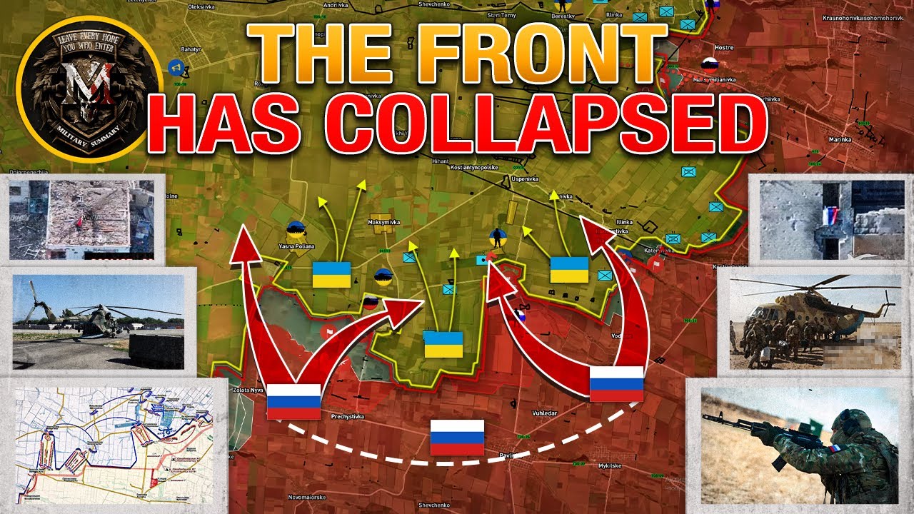 Harvest Time South Donetsk Direction Has Fallen Tank Breakthrough Military Summary For 2024.10.27