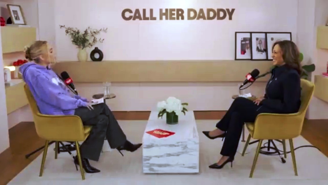 Pandering Podcaster Pilloried for Fluffed-up Interview with Kamala Harris