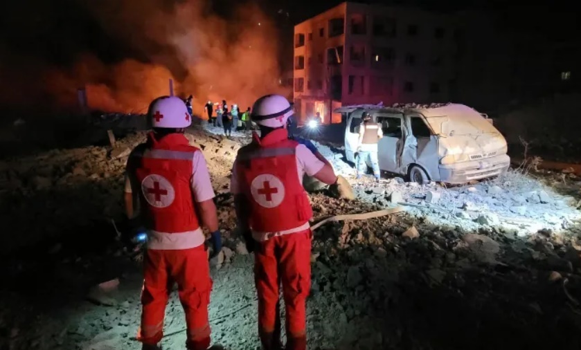 Ten People were Killed and 15 others were Injured as a Result of Israeli Strikes on the Town of Qana in Southern Lebanon