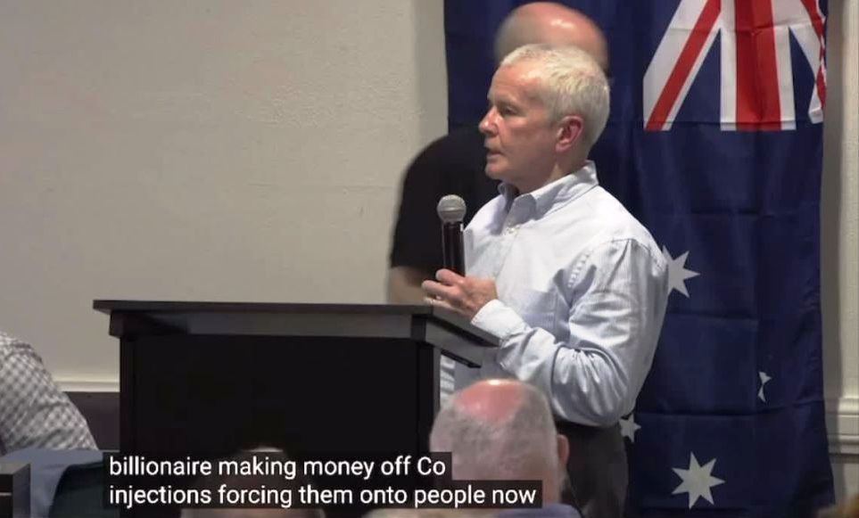 Malcolm Roberts Calls Bill Gates a Parasite Predator Billionaire