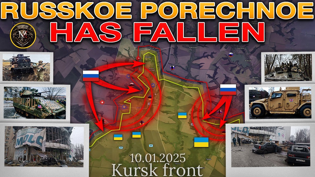 Cold War II Ukrainian Defense Collapses Heavy Fighting Across Frontline Military Summary 2025.1.10