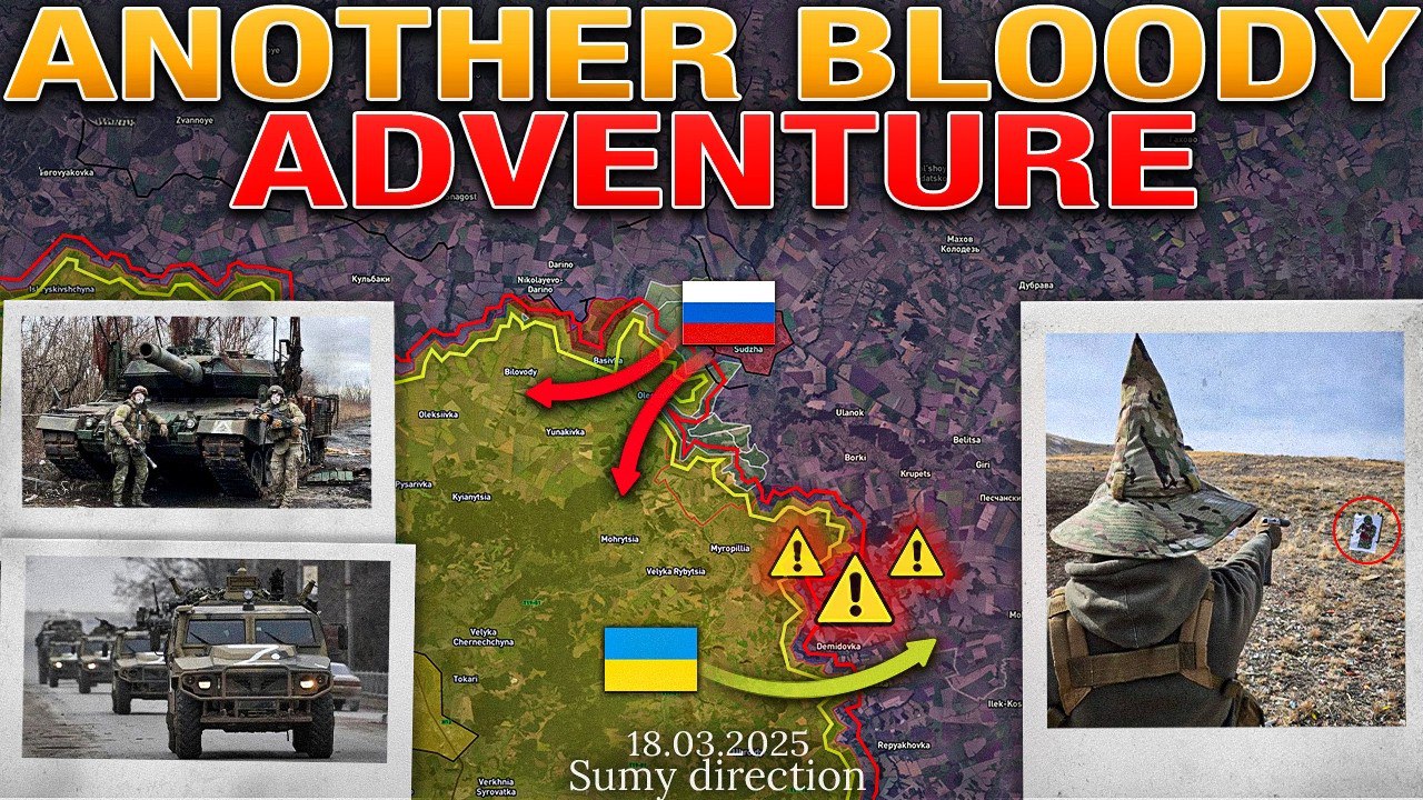 Thunder Putin-Trump Talks Belgorod Breakthrough Fails Military Summary And Analysis 2025.03.18