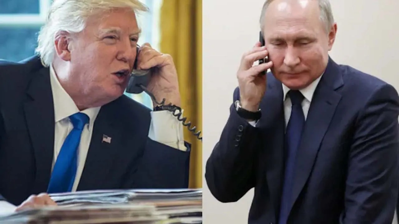 Trump Posts on Truth Social About His Phone Call With Putin