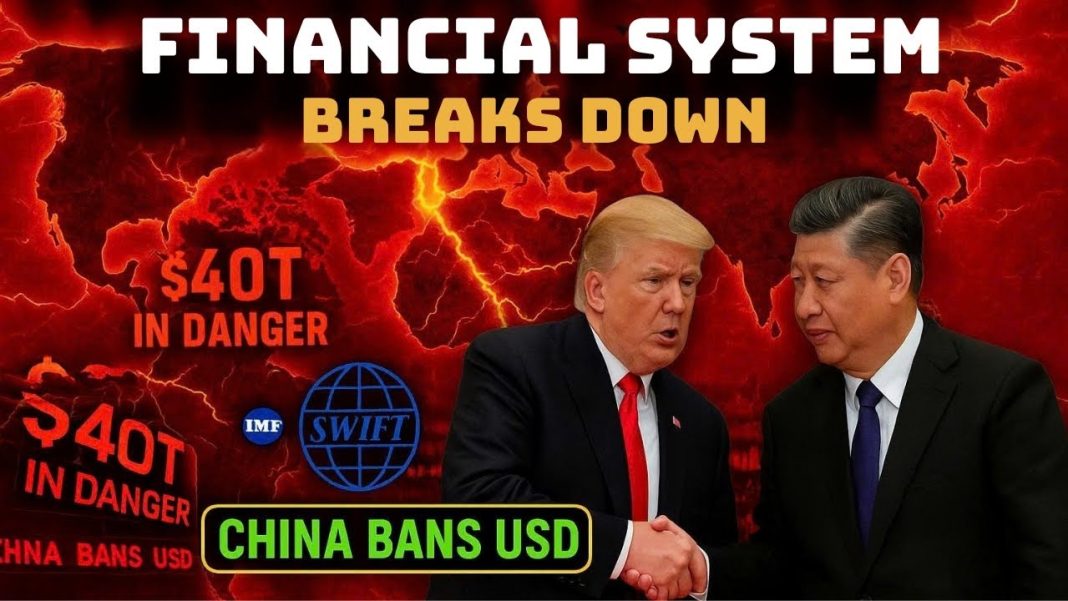China Severs USD Ties — Trump Faces $40T Financial Rebellion