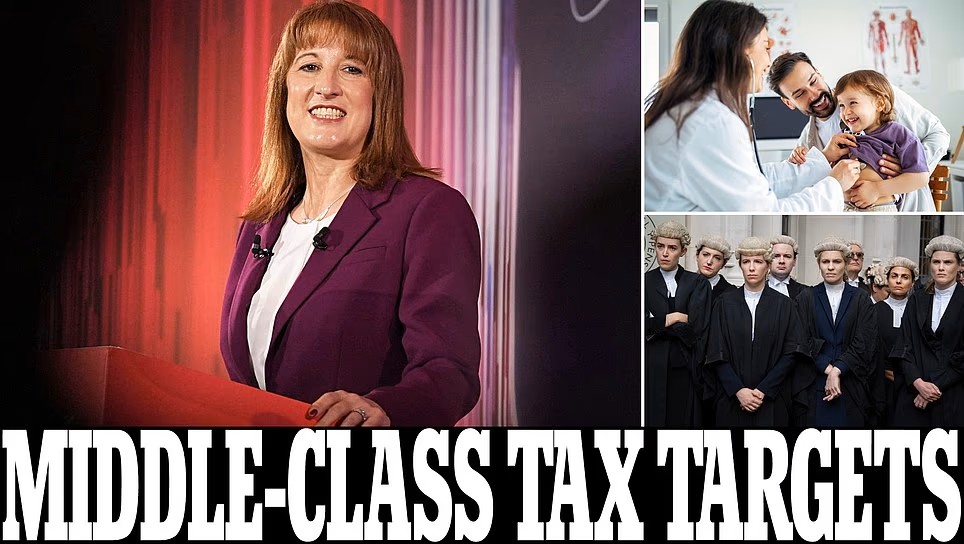 Rachel Reeves Targets GPs and Lawyers in £2billion Raid on Middle-classes