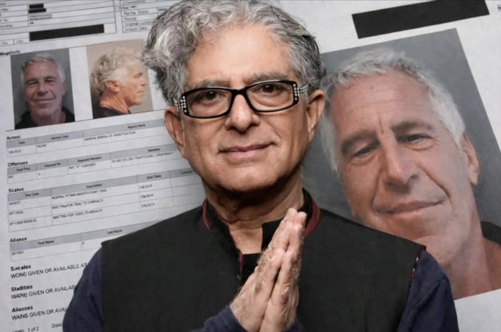 Those Are Deepak Chopra’s Words Written To Jeffrey Epstein After His Conviction