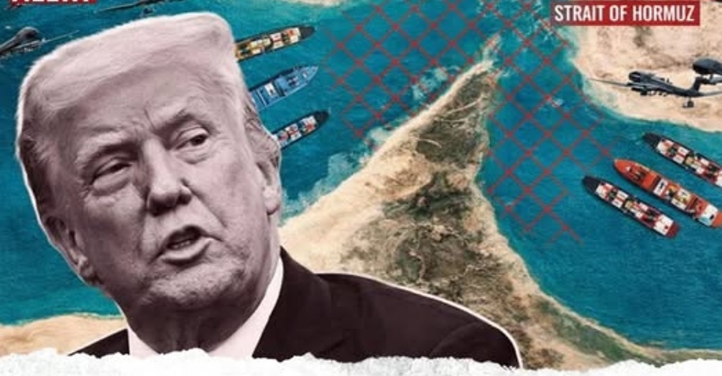 BREAKING: President Trump Announces NAVAL BLOCKADE on the Strait of Hormuz after the Iranians Failed During Negotiations and the Navy will Interdict EVERY SINGLE VESSEL in International Waters that Paid a Toll to Iran