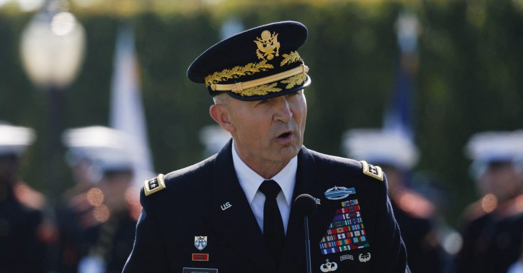 US Army Chief of Staff Fired by Hegseth, Sources Say