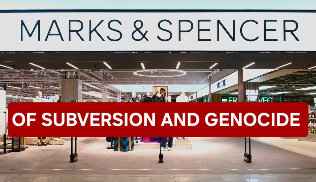 The Jewish Marks, Sieff And Sacher Families (Marks & Spencer Dynasty) Were The Primary Architects Of The Economic And Institutional Pro-‘Israel’ Network In The UK