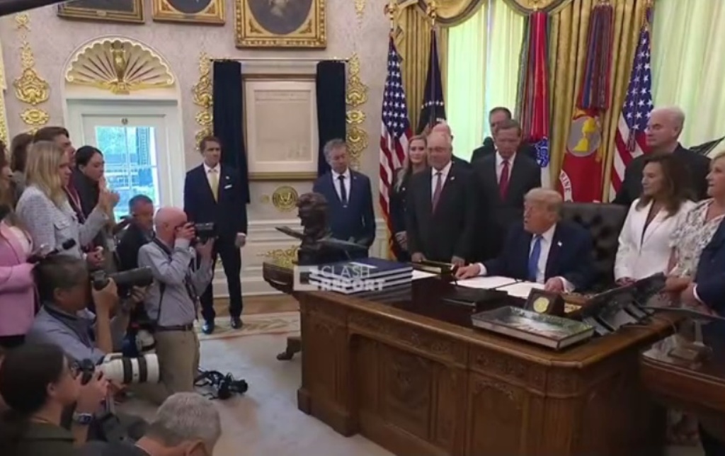 Donald Trump on Iran: We are Removing Millions, something I Announce Today for the First Time, but we have Removed Millions of Barrels of Oil. Every Night, we were Removing Oil