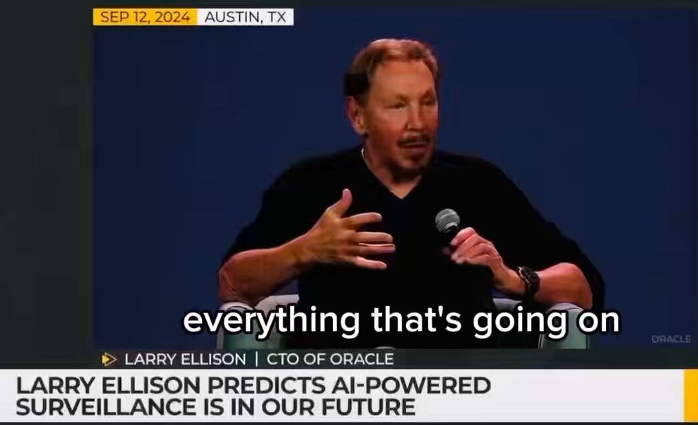 Listen Very Carefully to what Tony Blair and Larry Ellison of Oracle are Telling You