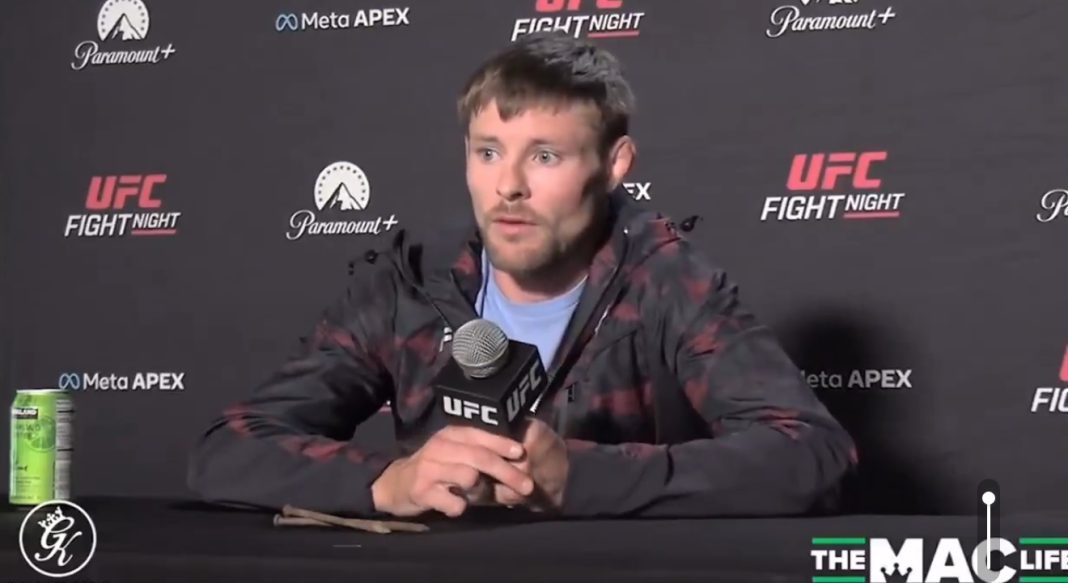 Reporter: Did you see that Sean Strickland got banned from the White House for talking about Israel?