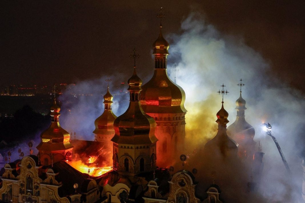 Ukraine-Russia War Latest: Orthodox Leader Calls Putin ‘Antichrist’ After Airstrike on Historic Kyiv Cathedral