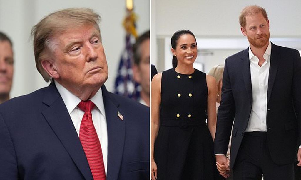 Trump’s MAGA Allies Mock Harry and Meghan as Report Suggests President Played a Part in Couple’s Decision to Leave US
