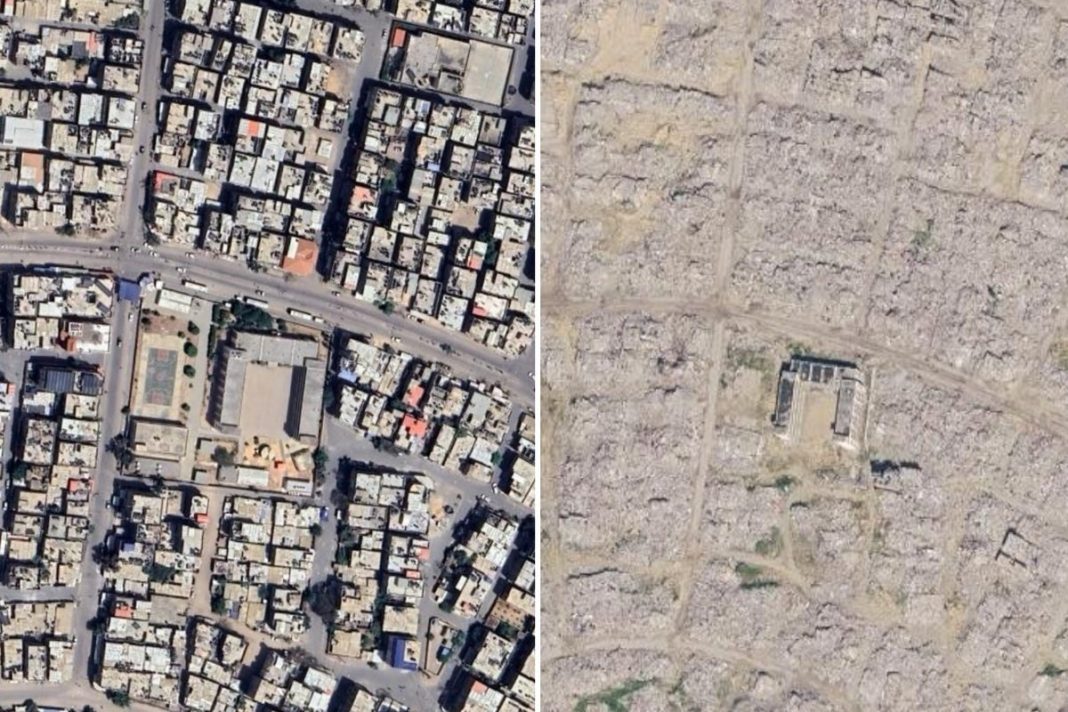 Google Earth Exposes Devastation in Gaza with New Updated Images