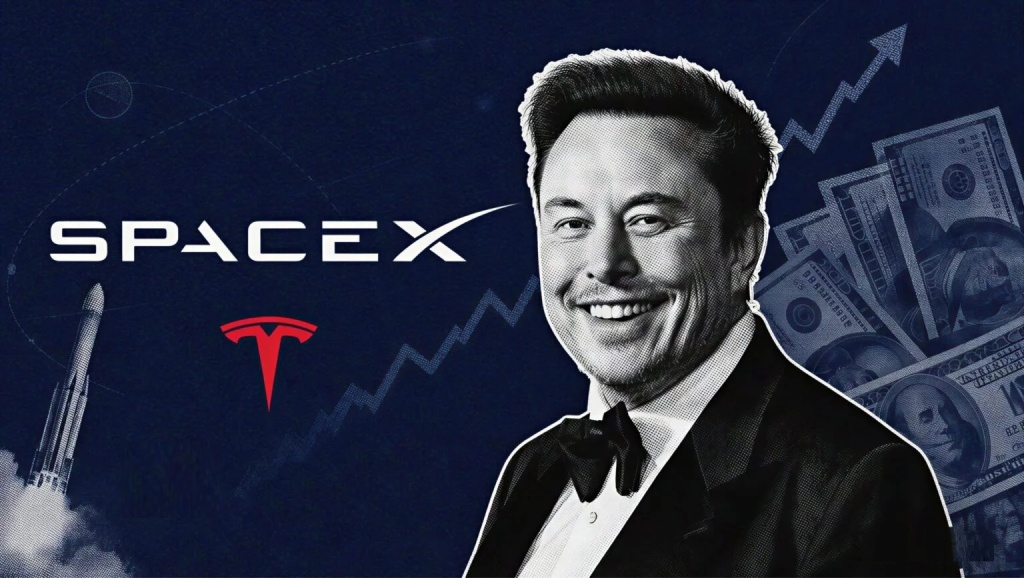 Elon Musk’s Net Worth Surpassed $1 Trillion Monday Morning as Tesla Shares and SpaceX Stock Rose